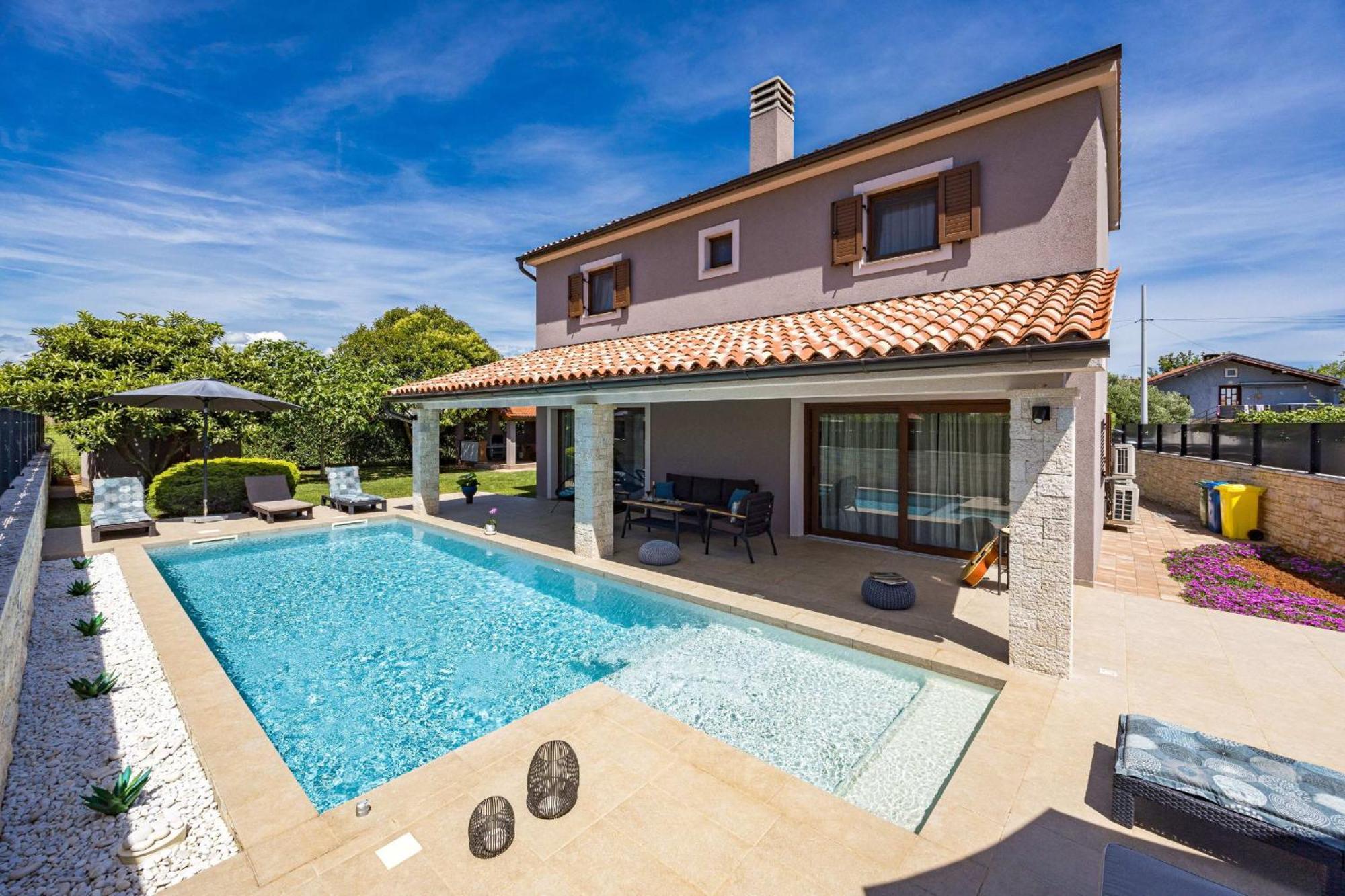 Villa Roma Near Pula For 6 People With Private Pool Jadreški Εξωτερικό φωτογραφία