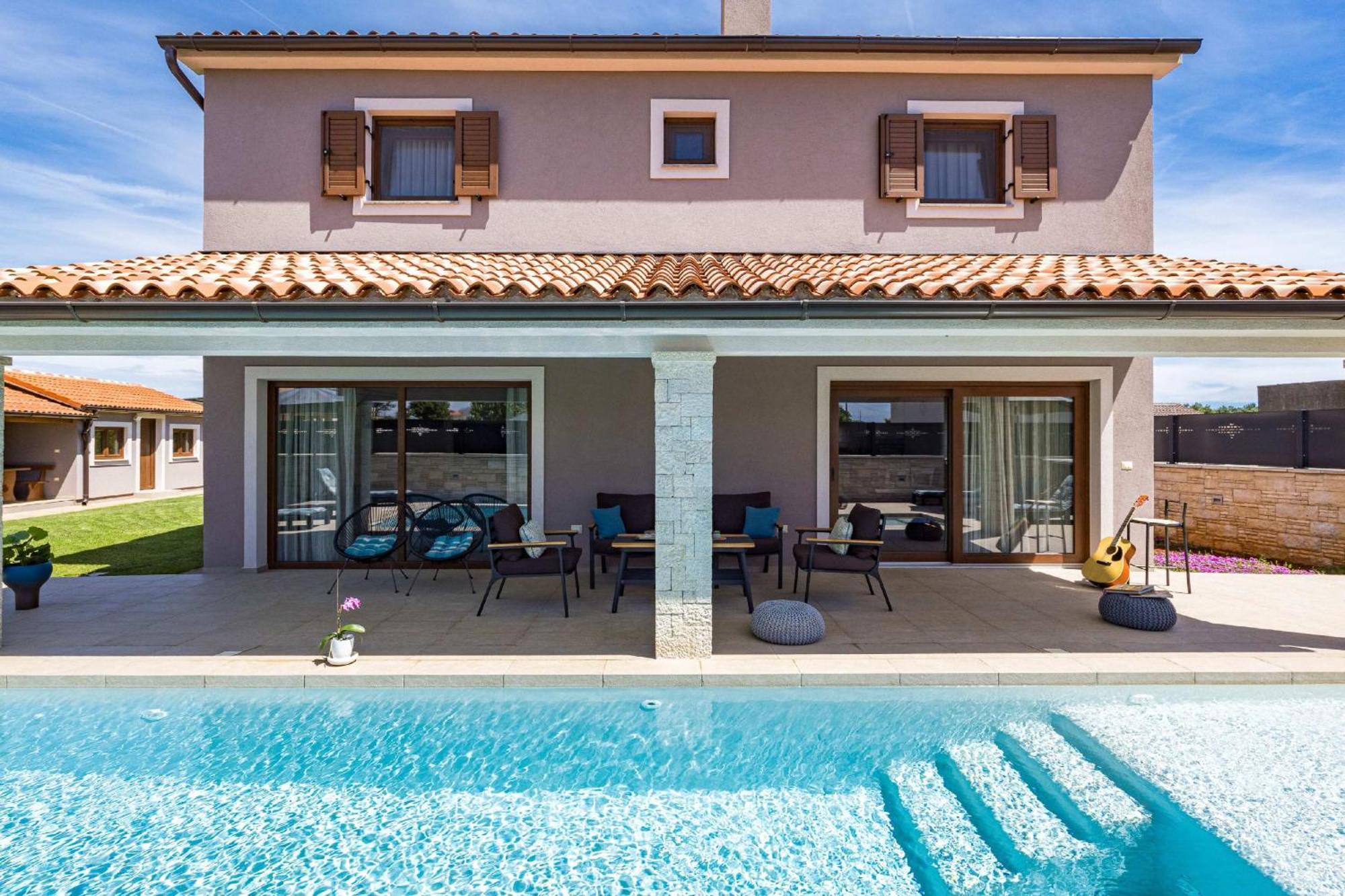 Villa Roma Near Pula For 6 People With Private Pool Jadreški Εξωτερικό φωτογραφία